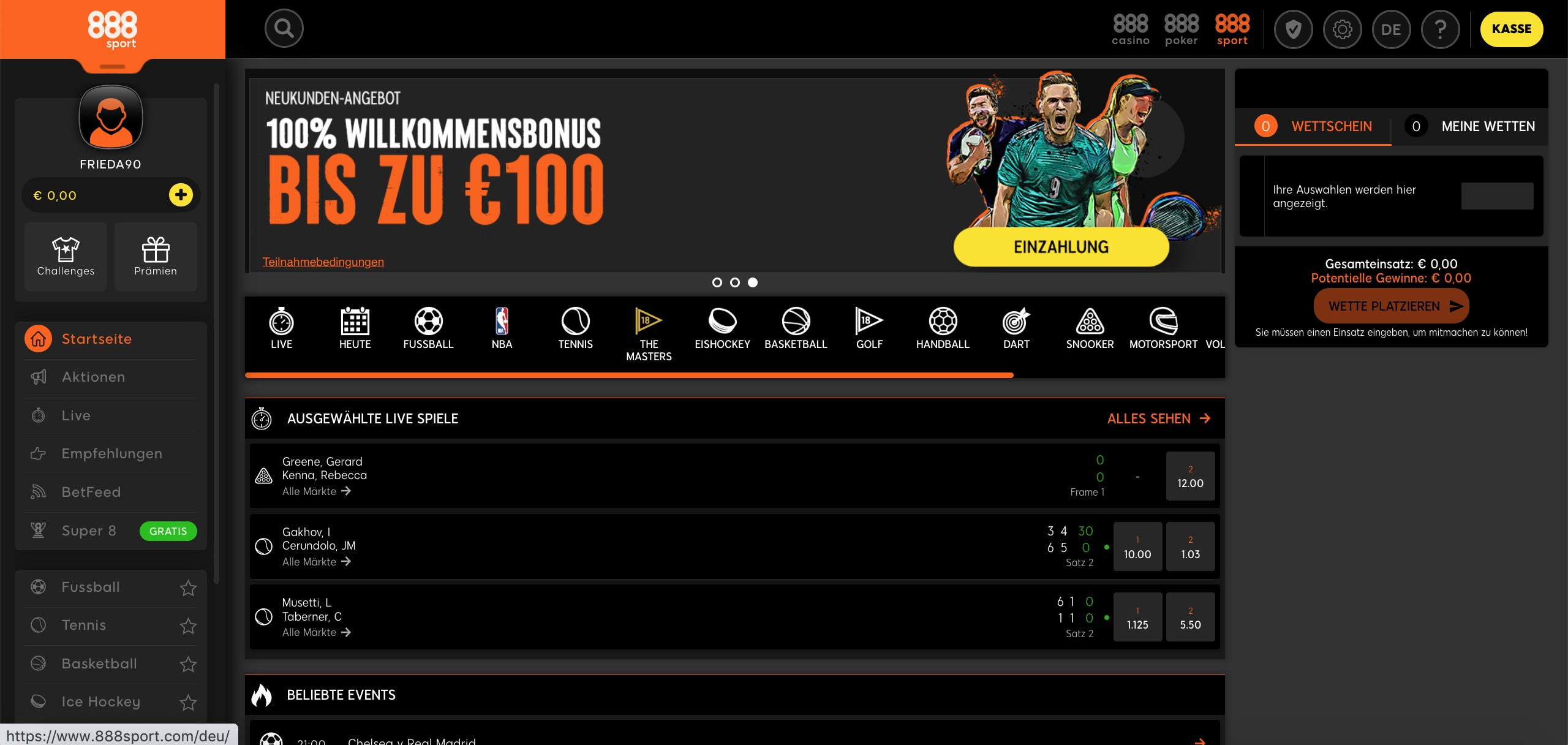 888sport Startseite