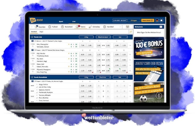 Bet3000 Live Wetten