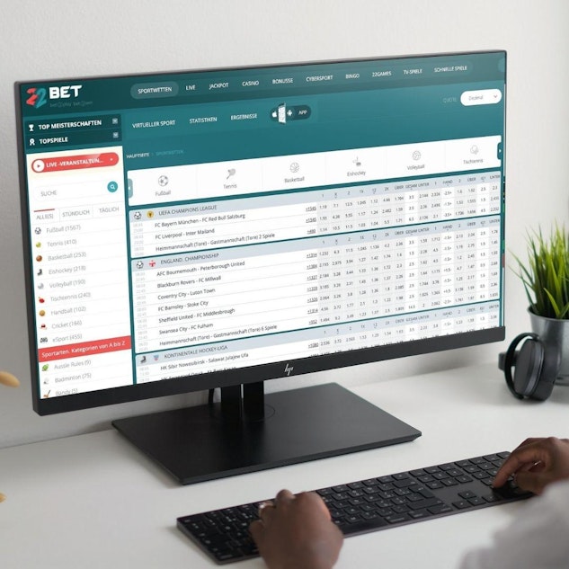 Sportwetten 22bet